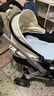 紐貝耳newber紐貝耳嬰兒推車(chē)可坐可躺雙向輕便折疊高景觀(guān)新生兒寶寶手推 四代黑白【保暖款+防蚊網(wǎng)】 曬單實(shí)拍圖
