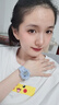 MXR電子手表女款小眾LED青少年學(xué)生黨男款運動(dòng)潮流夜光防水電子表女 升級款鬧鐘夜光防水 G13透明藍 曬單實(shí)拍圖