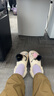 卡駱馳（CROCS）秋冬新品休閑鞋秋冬洞洞鞋貝雅暖絨暖棉|206633 冬日白-11S (建議買(mǎi)大一碼) 37 /38(230mm) 曬單實(shí)拍圖