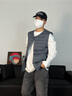 波司登25春疊穿羽絨服男90絨V領(lǐng)防風(fēng)保暖內(nèi)搭馬甲背心B250130001 曬單實拍圖