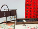 善璉湖筆 文房四寶套裝事事如意圖端硯筆墨紙硯毛筆硯臺(tái)書法專用專業(yè)毛筆架國(guó)畫高檔禮盒套裝送禮精品用品 柿柿如意文房禮盒 曬單實(shí)拍圖