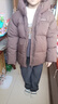坦博爾兒童羽絨服男女童短款連帽保暖面包服加厚530302A 橡木棕 140  曬單實(shí)拍圖