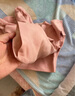 貓人（MiiOW）孕婦哺乳秋衣秋褲套裝大碼孕期睡衣產(chǎn)后喂奶月子服中厚款保暖內衣 淺粉 L （參考體重：110-130斤） 曬單實(shí)拍圖