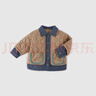 巴厘小豬男童棉服冬季夾棉加厚嬰幼兒棉衣2024新款保暖秋冬小月齡寶寶外套 鹿皮棕 90 曬單實(shí)拍圖
