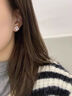 禾匠輕奢S925銀四葉草耳釘女士高級感生日禮物周年紀念日送女友老婆 S925銀四葉草耳釘【鑒定證書(shū)】 曬單實(shí)拍圖