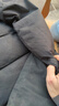 雅鹿羽絨服男士2024秋冬季加厚保暖可拆卸連帽中老年休閑爸爸冬裝外套 曬單實(shí)拍圖