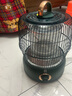 容聲（RONGSHENG）小太陽家用桌下鳥籠式取暖器節(jié)能小型電暖器宿舍辦公室速熱烤火爐暖腳神器 【墨綠】兩檔開關(guān) 曬單實(shí)拍圖