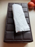羽裳酒店皮質(zhì)紙巾盒歐式餐廳飯店ktv紙抽盒辦公室簡(jiǎn)約餐巾盒定制logo 棕色大號格子高檔款24*12*8.5 曬單實(shí)拍圖