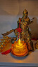 春錦秋鯉銅關(guān)公像擺件黃銅橫刀武財(cái)神關(guān)公銅像辦公室供奉神像客廳玄關(guān)大號 18號關(guān)公財(cái)神紫銅色 曬單實(shí)拍圖