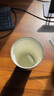 哈爾斯（HAERS）大容量保溫杯陶瓷內(nèi)膽水杯咖啡杯辦公吸管男女送禮節(jié)日禮物 仙蹤綠600ml【陶瓷內(nèi)膽】 曬單實拍圖
