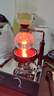 Bincoo 虹吸壺 煮咖啡壺虹吸式咖啡壺 咖啡器具手動(dòng)煮咖啡機套裝 光波爐+3人份壺【黑手柄】 350ml 曬單實(shí)拍圖