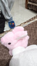 赫思兔子玩偶毛絨玩具女孩兒童小兔子仿真電動(dòng)寵物0-1-3-6歲寶寶禮物 【飛機籠】小白兔+豪華16件套 曬單實(shí)拍圖