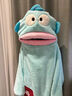 YIMENGTO伊門(mén)駝丑魚(yú)可愛(ài)搞怪連體情侶睡衣女秋冬季加厚珊瑚絨連帽男士大碼家居服 JS絨#B706單連體衣 L 165-175cm 曬單實(shí)拍圖