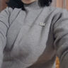恒源祥半高領(lǐng)加厚毛衣女高端品牌保暖純羊絨衫冬季內(nèi)搭中年內(nèi)搭打底衫女 駝色 XL 【建議120-130斤】 曬單實拍圖