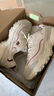 斯凱奇（Skechers）女鞋摩卡熊復古老爹鞋厚底增高緩震休閑鞋896145 自然色/粉紅色/NTPK 38 曬單實拍圖