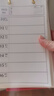 諾爾佳 2025年一周一頁臺歷2026年日歷本簡約記事周歷本桌面年歷每日計劃表備忘翻頁周日歷本定制 2025年7月-2026年7月一周一頁豎款紅色周歷 曬單實拍圖