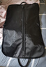 WEIYI西裝袋西服收納袋西裝收納袋出差西服袋西服防塵罩西裝防塵罩 黑色（正反牛津布） 100*60牛津布防水 曬單實拍圖
