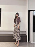 Carl Beck品牌法式細跟高跟鞋女2024春夏新款氣質(zhì)女鞋配裙子尖頭一字帶單鞋 杏色   羊皮 34 柔軟好穿 曬單實拍圖