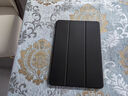疆科適用OPPO Pad3保護(hù)套11.61英寸平板電腦OPD2405新款三折硅膠翻蓋全包防摔保護(hù)殼簡(jiǎn)約純色膚感殼 【靜夜黑】翻蓋平板保護(hù)套 OPPO Pad3【11.61英寸】 曬單實(shí)拍圖