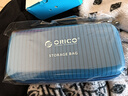 奧?？疲∣RICO）M.2 NVMe USB4移動(dòng)硬盤盒收納包PSSD數(shù)據(jù)線充電寶數(shù)碼配件保護(hù)套 藍(lán)色 曬單實(shí)拍圖