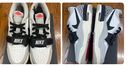 耐克（NIKE）青少年運動休閑籃球鞋AIR JORDAN緩震CD9054 CD9054-131 38碼  曬單實拍圖