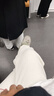 班尼路（Baleno）復合燈芯絨束腳褲女冬季2025年時(shí)尚休閑簡(jiǎn)約通勤運動(dòng)風(fēng)百搭收腳褲 曬單實(shí)拍圖