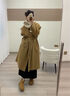 北極絨純羊毛羊絨圍巾100%精選澳洲羊毛男女士冬季保暖針織圍脖純色百搭 【綠色】-禮袋裝 曬單實拍圖