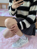 匹克留白態(tài)極板鞋女秋季新款透氣休閑鞋子低幫增高百搭運(yùn)動(dòng)鞋女鞋 【女款】超輕白色/綠 38 曬單實(shí)拍圖