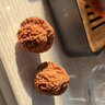 山中玉文玩核桃獅子頭滿天星把玩青皮手玩手把件百花山麻核桃生日禮物男 39mm左右 曬單實(shí)拍圖