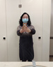 WVHK2024秋冬新款中長(zhǎng)款羊毛毛衣裙女寬松提花氣質(zhì)減齡針織百搭連衣裙 咖啡色面料-加厚款 3XL 曬單實(shí)拍圖
