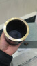 王朝記憶國風文創(chuàng)銅筆筒高顏值擺件木質(zhì)筆筒辦公桌書房高檔藝術(shù)筆筒圓形 如意銅木筆筒【7.5*10cm】 曬單實拍圖