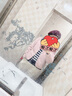 無印良品（MUJI） 羊毛 麥爾登呢 貝雷帽 女帽子 秋冬 DBE40A4A 深紫紅色 57-59cm 曬單實拍圖