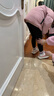 貓人兒童打底褲女童秋冬季加絨加厚保暖褲初高中女生鯊魚(yú)褲寶寶休閑褲 【2025新款  加絨加厚】黑色 150 （建議身高135cm-145cm） 曬單實(shí)拍圖