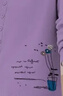 顏玖月純棉長(cháng)袖t恤女2025新款春秋氣質(zhì)休閑寬松百搭女裝上衣外穿百搭T恤 紫色-盆栽花【右下】 3XL 【建議134-145斤】 曬單實(shí)拍圖