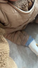 迷你巴拉男女童冬季褲子保暖護(hù)肚長褲【三防背帶褲】 駝色50110 90 曬單實(shí)拍圖