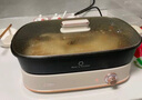 小熊分體式6.5L大容量火鍋家用鍋電鍋電炒鍋電煮鍋火鍋DHG-N65Z5 小熊分體式6.5L大容量火鍋家用鍋電鍋電炒鍋電煮鍋 曬單實(shí)拍圖