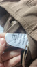 江南布衣（JNBY）秋季休閑褲女秋冬寬松束腳九分褲運動感錐形褲女 216/臘粉駝色 L 曬單實拍圖