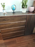 天壇家具斗柜 臥室柜子矮柜矮櫥儲物柜實(shí)木 四斗柜 榆木板木組合柜 曬單實(shí)拍圖