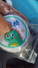 彩色星愿 幼兒園名字貼刺繡姓名貼可縫可洗圓形兒童可粘衣服貼被子貼校服 圓形恐龍（繡藍字）10個(gè) 曬單實(shí)拍圖