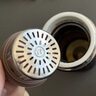 明鹿一鍵開蓋德國高端保溫杯送男友茶杯車載大容量泡茶水杯七夕禮物 儒雅黑【純鈦內(nèi)膽+一鍵開蓋】 400-500ml 曬單實拍圖