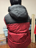 波司登（BOSIDENG）【反季】羽絨服國(guó)標(biāo)90絨男女情侶冬季短款潮流涂鴉連帽外套 【新年紅】紅運(yùn)當(dāng)頭9BW5 4XL 190/108A 曬單實(shí)拍圖