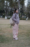 探路者（TOREAD）速干軟殼褲子戶(hù)外彈力吸汗工裝褲透氣傘兵褲長(cháng)褲女2025年春夏新款 女款-TAMMBN82783-海鹽粉 XL 曬單實(shí)拍圖