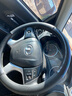 汽車真皮方向盤套四季通用型方向套牛皮防滑耐磨把套圓形D型新款 黑色-圓型 曬單實(shí)拍圖