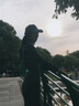 減齡氣質(zhì)高級(jí)感復(fù)古開叉牛仔背帶褲女秋冬大碼設(shè)計(jì)感寬松拖地長(zhǎng)褲 黑灰色開叉背帶褲單款 S碼（建議80-95斤） 曬單實(shí)拍圖