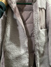 dickies羽絨服 女式雙面兩穿放羊羔絨羽絨服連帽外套10808 藕紫色 （寬松版型） L 充絨量:84.5g 曬單實(shí)拍圖