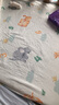 博洋寶貝（Beyond Kids）兒童全棉床笠單件套卡通A類純棉床罩單人被單 萌虎小鹿70*150 曬單實拍圖