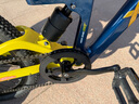 喜美特鎂合金兒童山地自行車(chē)青少年男女學(xué)生6-12歲減震變速山地車(chē)單車(chē) 22寸 動(dòng)感黃藍 適合140-150cm 曬單實(shí)拍圖