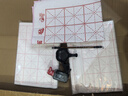 卓涵 米字格宣紙半生半熟加厚學(xué)生毛筆練習(xí)紙 初學(xué)者考級作品紙狀元箋帶格子的毛邊紙書法用紙文房四寶 米字格7.5cm32格/紅線100張 曬單實拍圖
