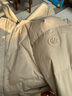 波司登（BOSIDENG）黑金系列羽絨服女款中長(cháng)款脫卸帽90絨商場(chǎng)同款寬松外套 電光卡其7594 S 160/84A 曬單實(shí)拍圖