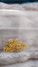 中國黃金（CHINA GOLD）黃金項鏈女足金套鏈方糖巧克力金磚吊墜七夕送女友媽媽情人節禮物 金約1.35g+S925鏈+玫瑰禮盒 曬單實(shí)拍圖